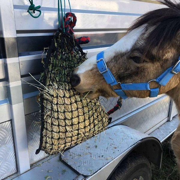 Aussie Grazers Hay Nets 3cm / No Clip Extra Small Original Knotted Horse Slow Feed Hay Net