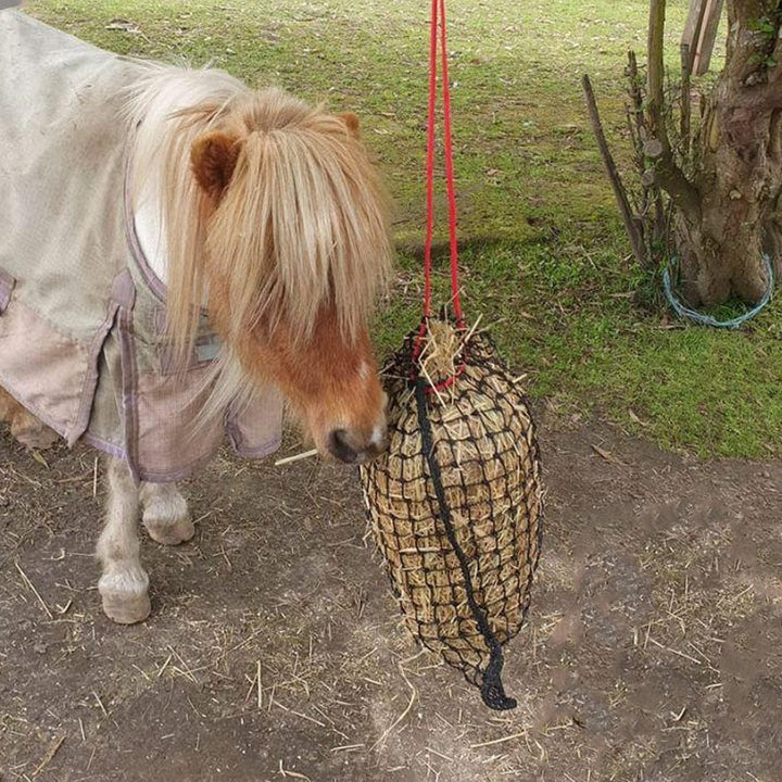 Aussie Grazers Hay Nets 4cm / No Clip Extra Small Original Knotted Horse Slow Feed Hay Net