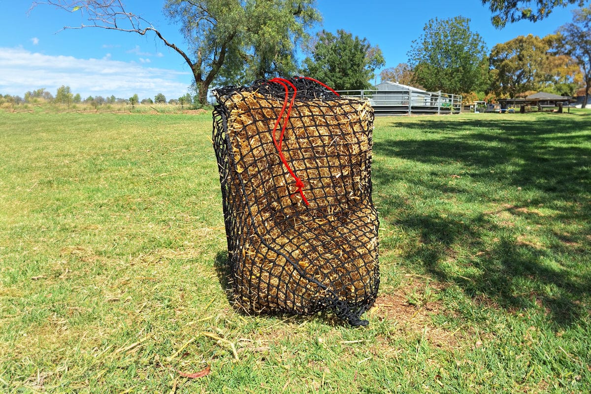 Deluxe Knotless Extra Large Horse Slow Feed Hay Net – Aussie Grazers