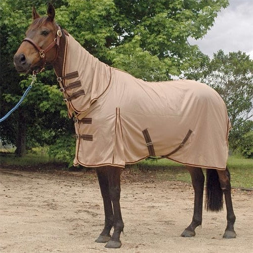 Go Horse Lite Toffee Airflow Combo Mesh Horse Rug
