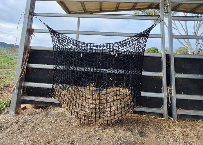Hay-Stay Hanging Knotless Hay Net – Aussie Grazers