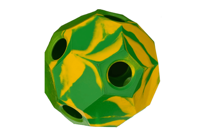 Parallax Hay Play Ball Green / Yellow Horse Slow Feeding Hay Play Balls